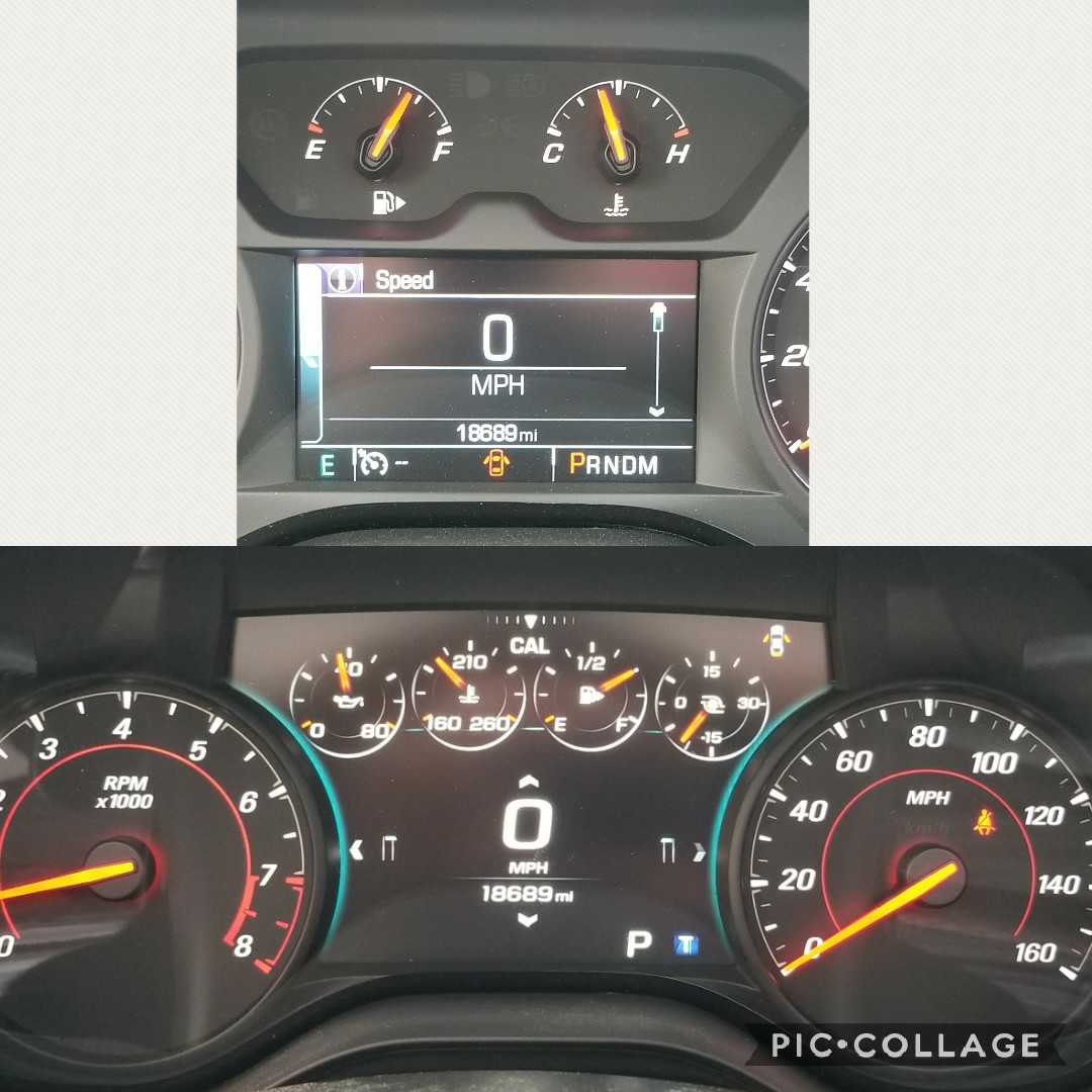 Conversion Complete - RS Standard Display Cluster to SS Enhanced Display  Cluster!! - CAMARO6