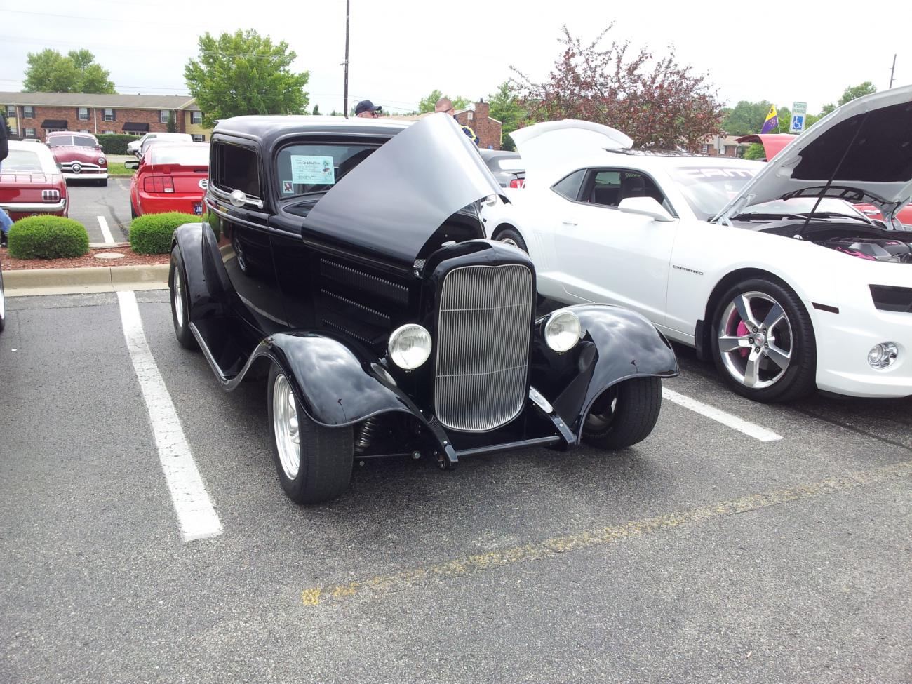 My dads '32 3 window coupe. Won "Best of Show" at this show!