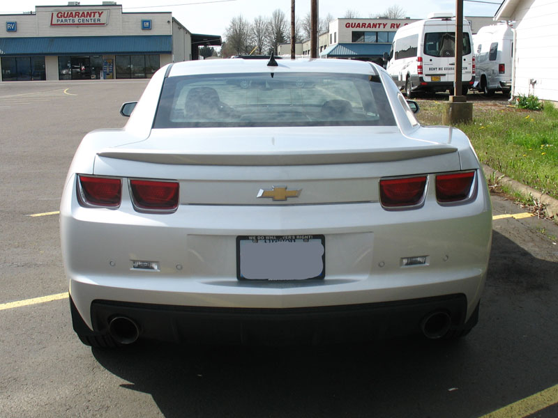 4 Camaro rear