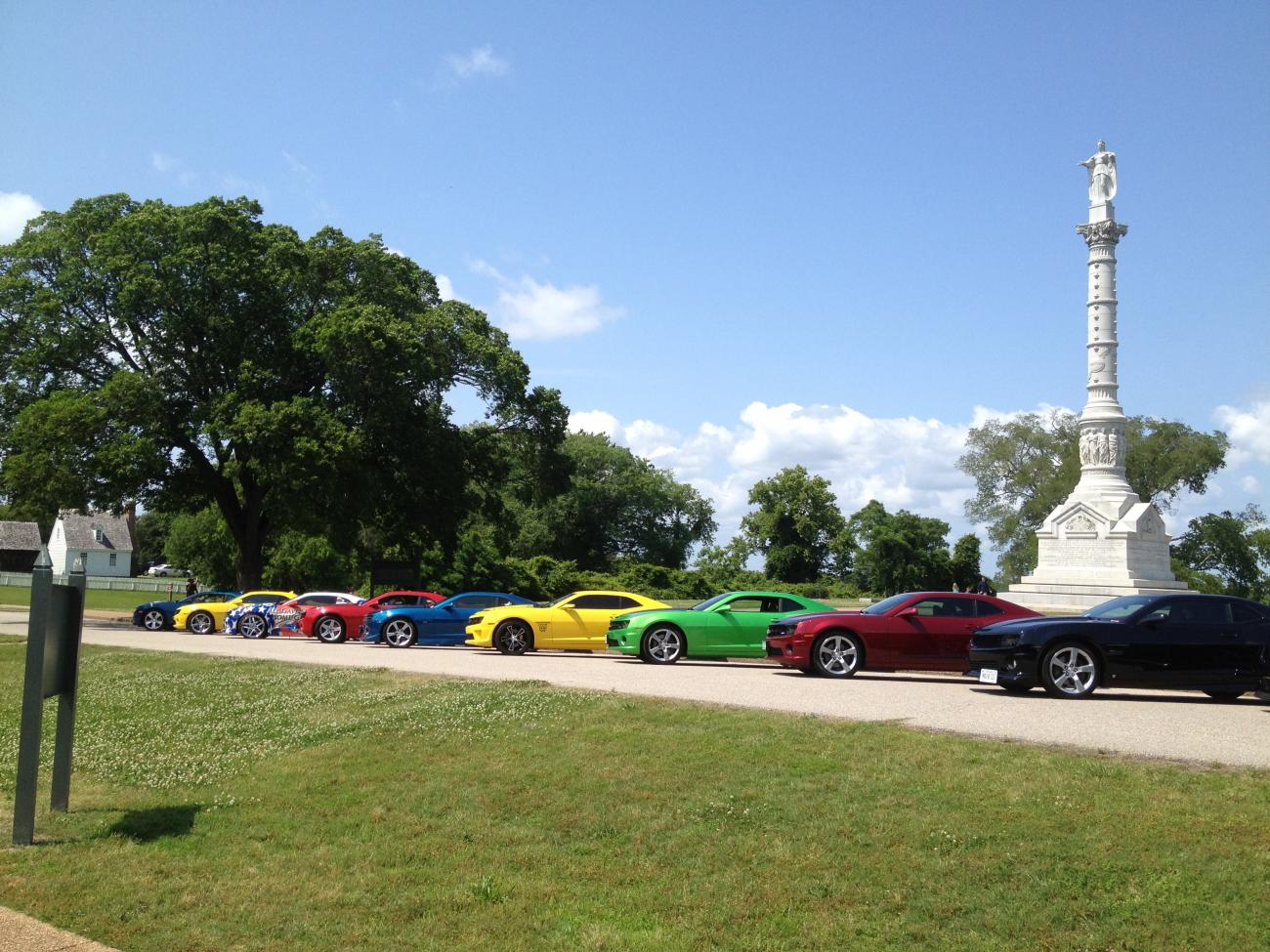 Camaros in Yorktown