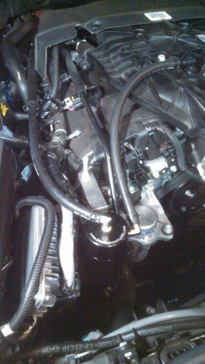 Elite Catch Can set-up