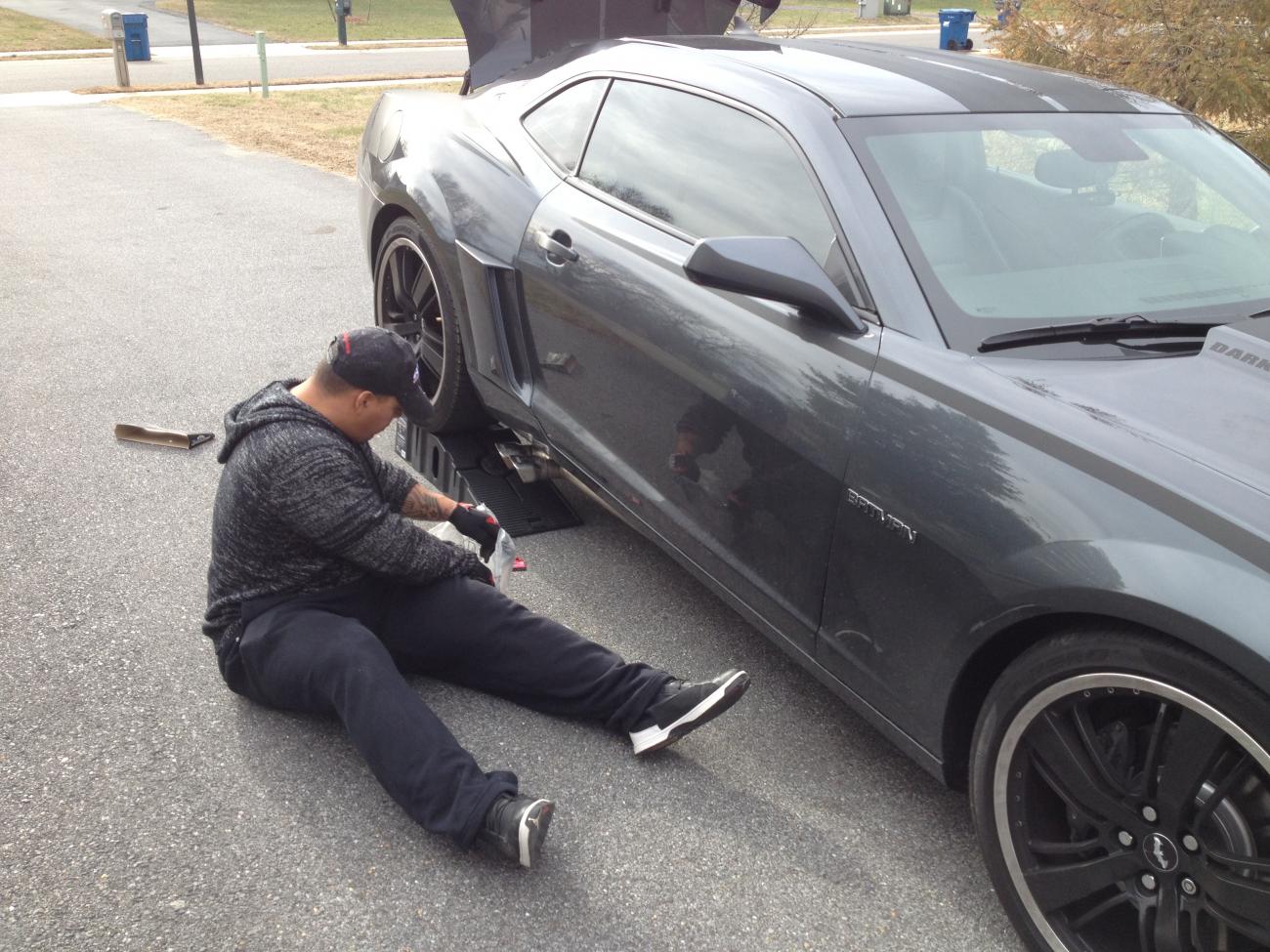 dam side exhaust adjustments shoot me now