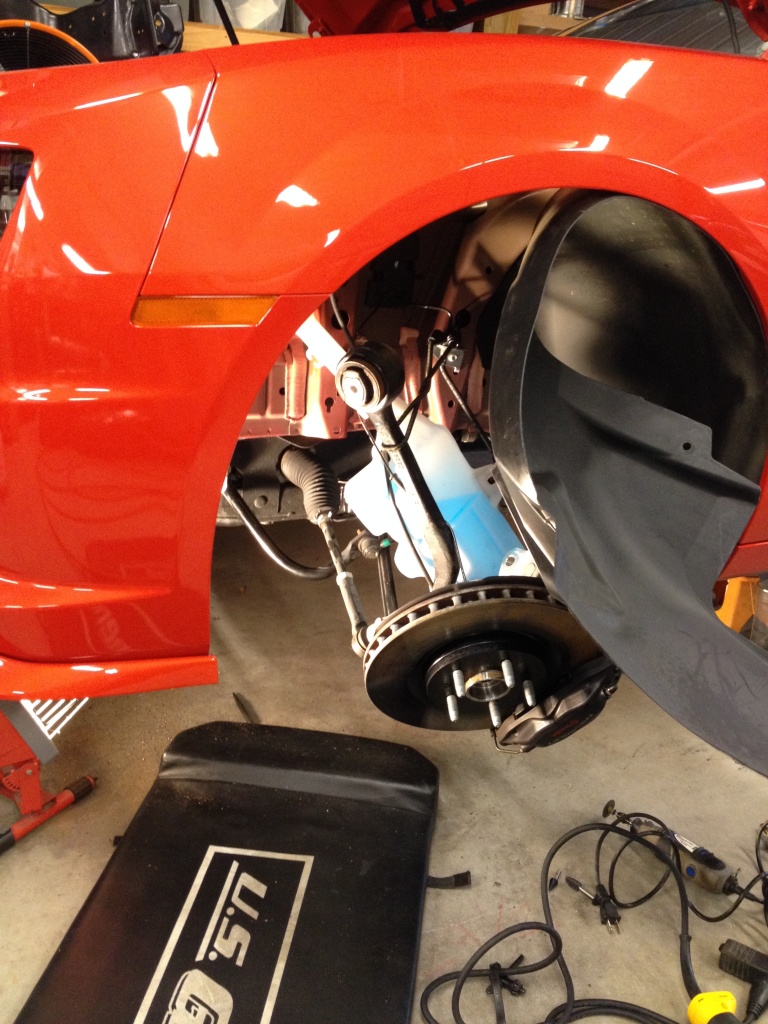 Elongation of front subframe mounts (PITA)