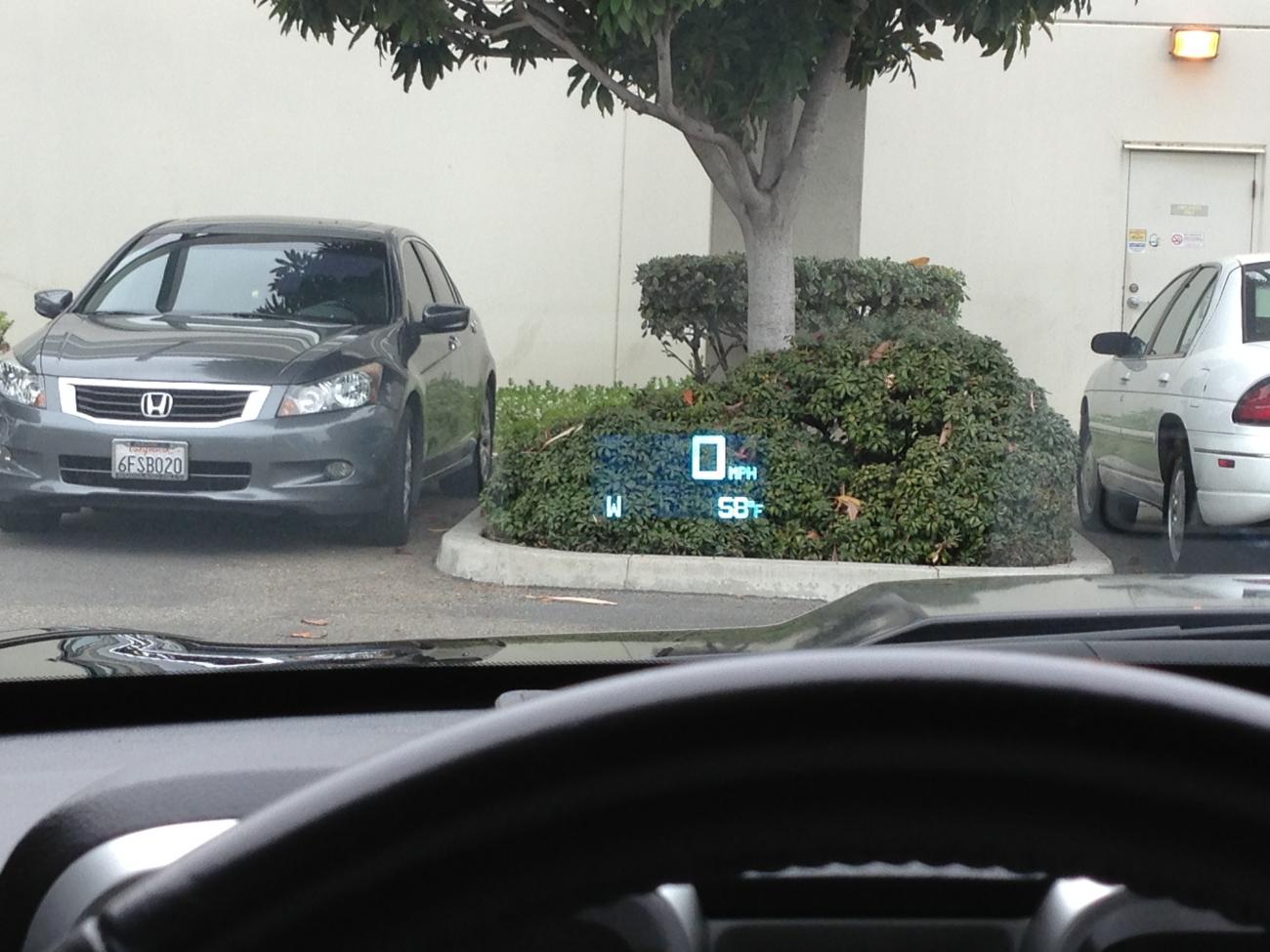 clearly visible during the day...