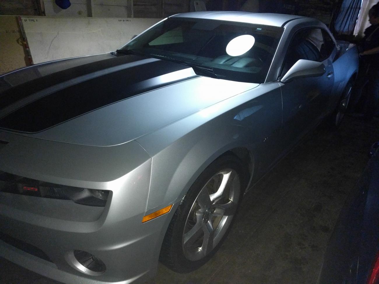 First time in garage after a wash.