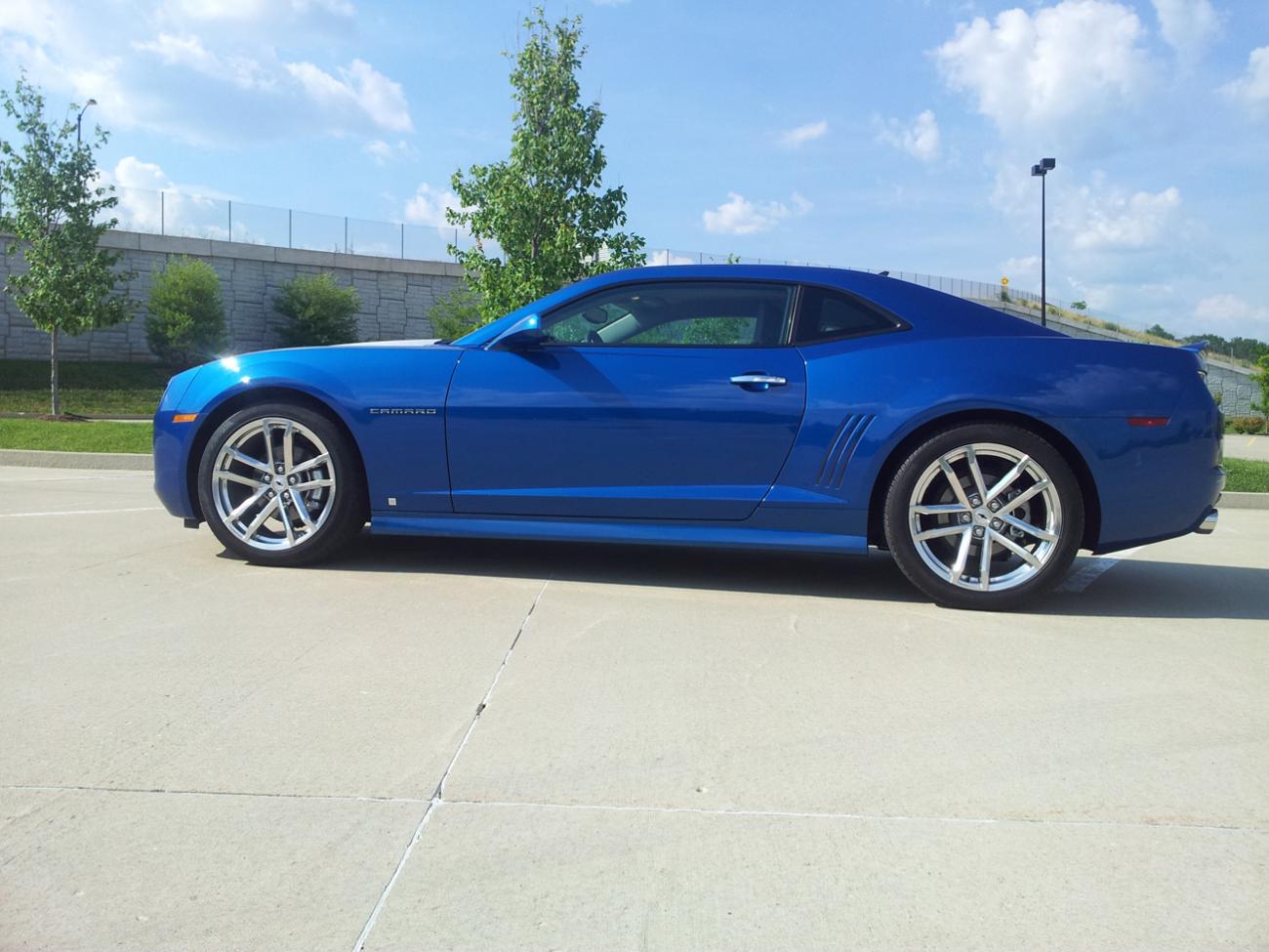 ZL1 Springs installed to go with the Factory Reproductions Style 41 (ZL1 repro) wheel.