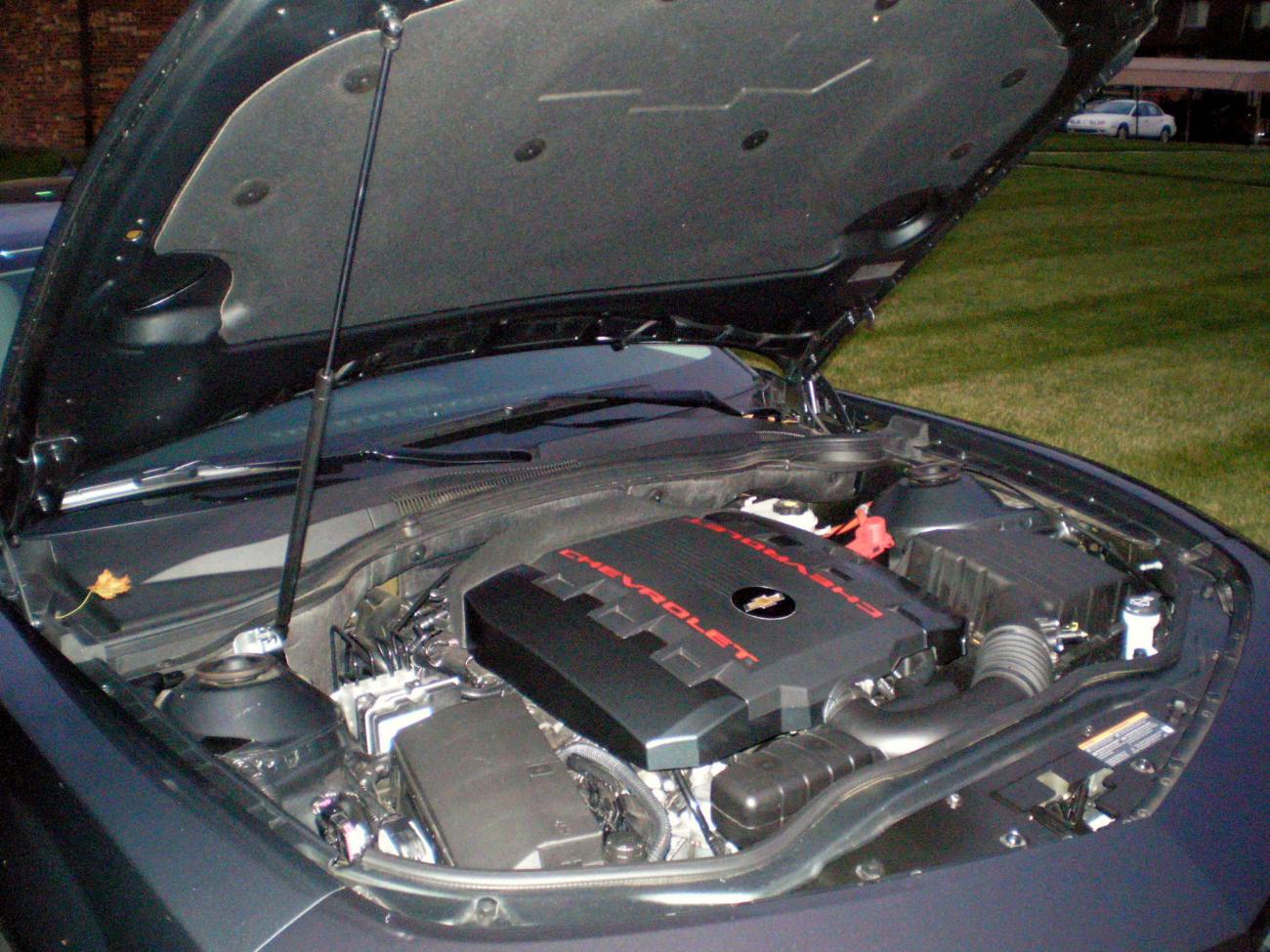 Painted Cyber Grey Engine Cover B