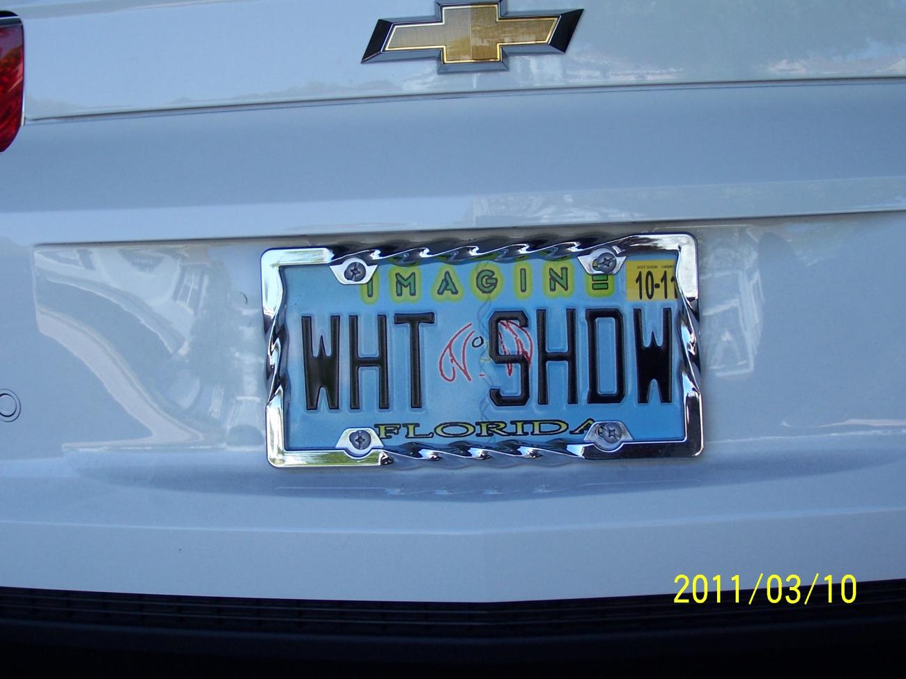 vanity tag