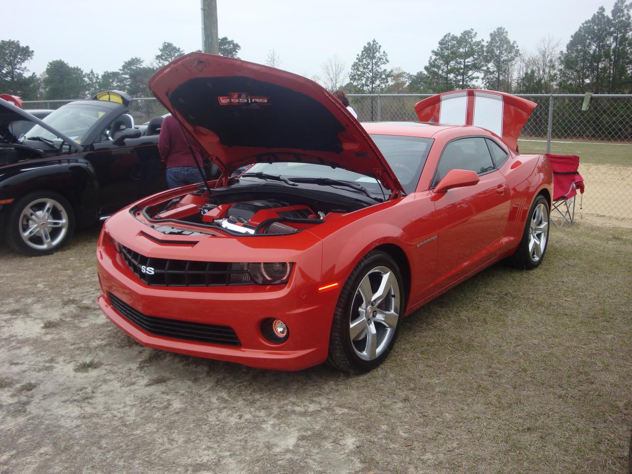 1st Car show "Camaro's for Heros Event " April 2011 Placed in top 50 out of about 200 cars
