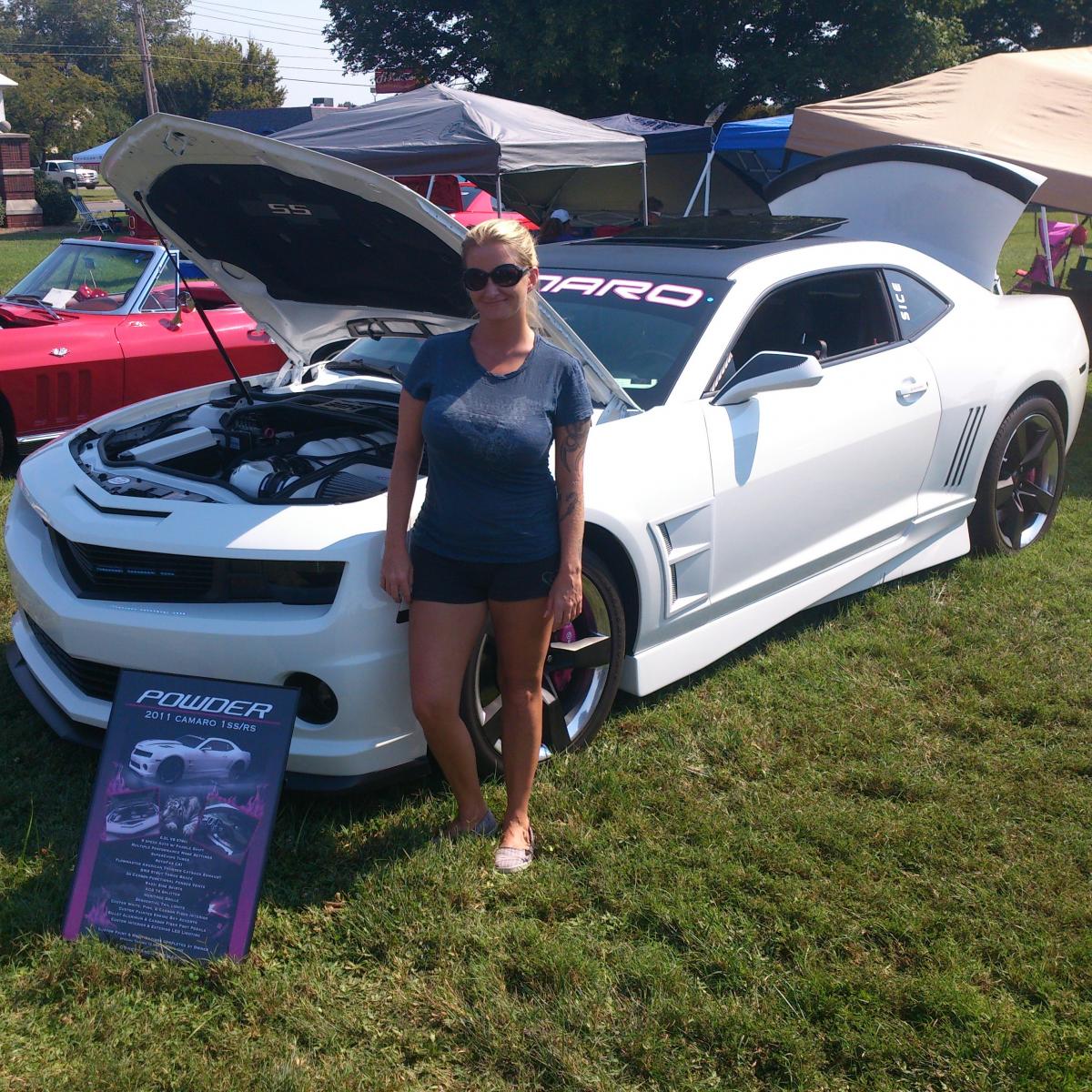 Powder and I at a show in Ky 2014