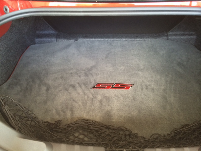 trunk mat and cargo net