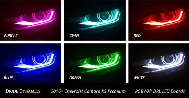 CamaroRS-Premium--RGBWA-LED-Board-Collage